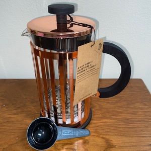 StarbucksxBodum Copper Rose Gold Coffee Press NWT